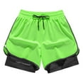thumbnail image 2 of Xcmzpl Men Swim Trunks with Breathable Liner Quick Dry Zipper Pockets Big and Tall Swim Shorts for Board Beach Gym Running, 2 of 6