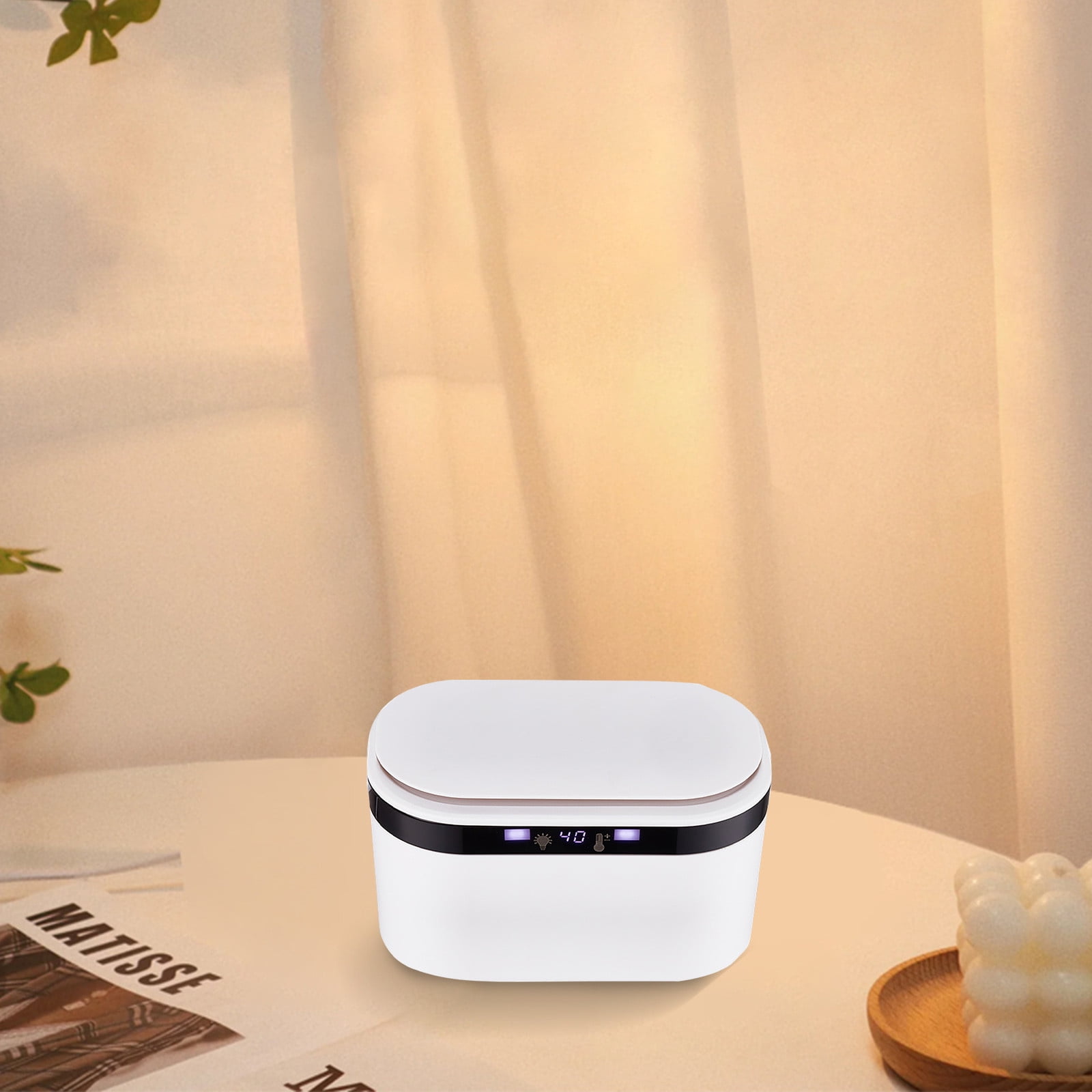 Baby Wipes Warmer USB Powered Constant Temperature Heated Dispenser With Soft Night Light For Delicate Skin Care