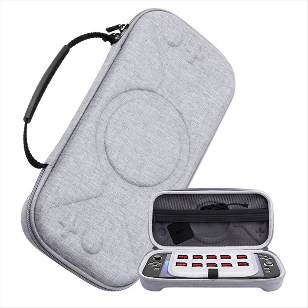 Bolsa de Almacenamiento para 2. Estuche de Viaje para Switch 2. Estuche Protector A Prueba de Golpes. Accesorios de Juego. Gris.
