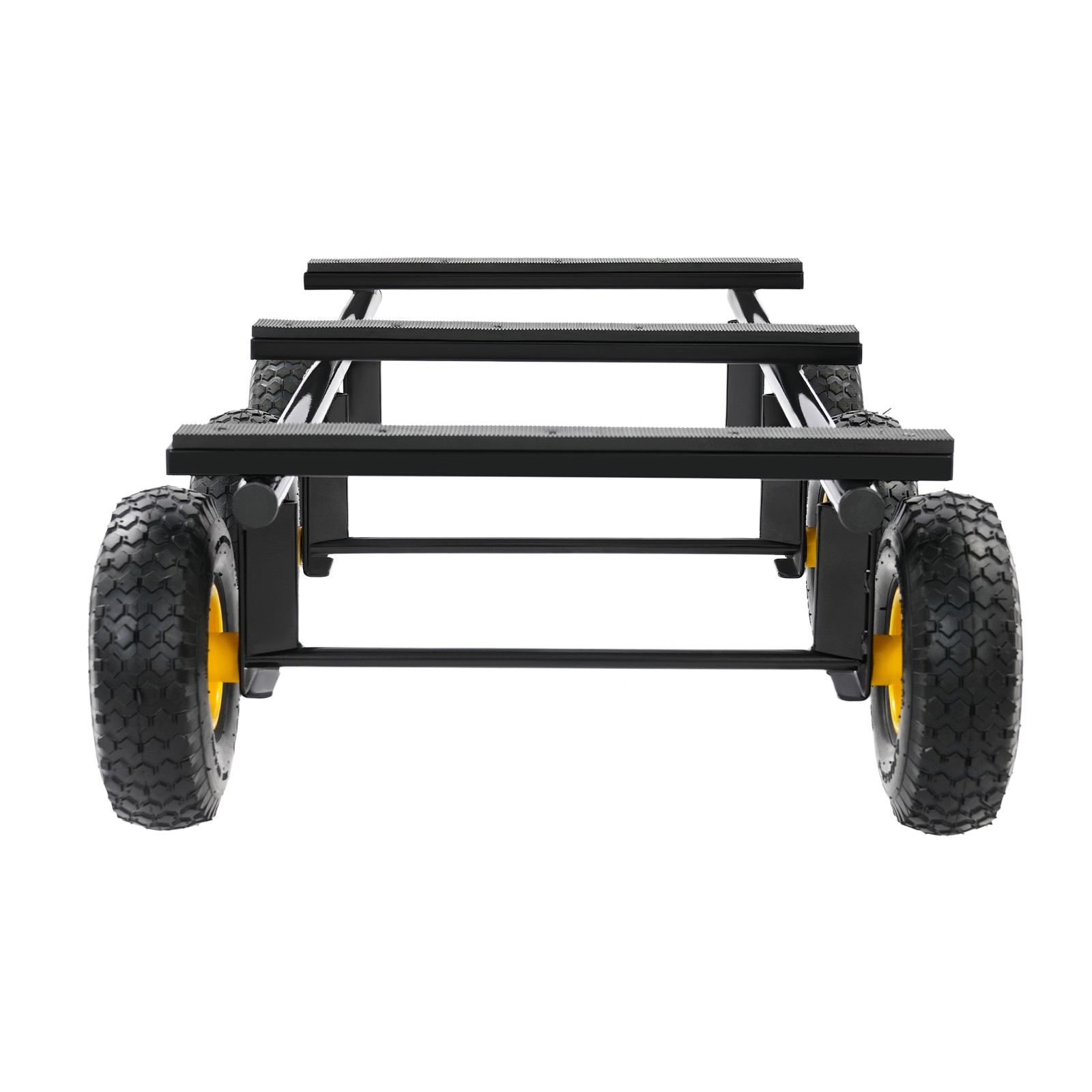 6 Wheel 1200 Lbs Capacity All Terrain Mover Heavy Duty Furniture Moving Dolly