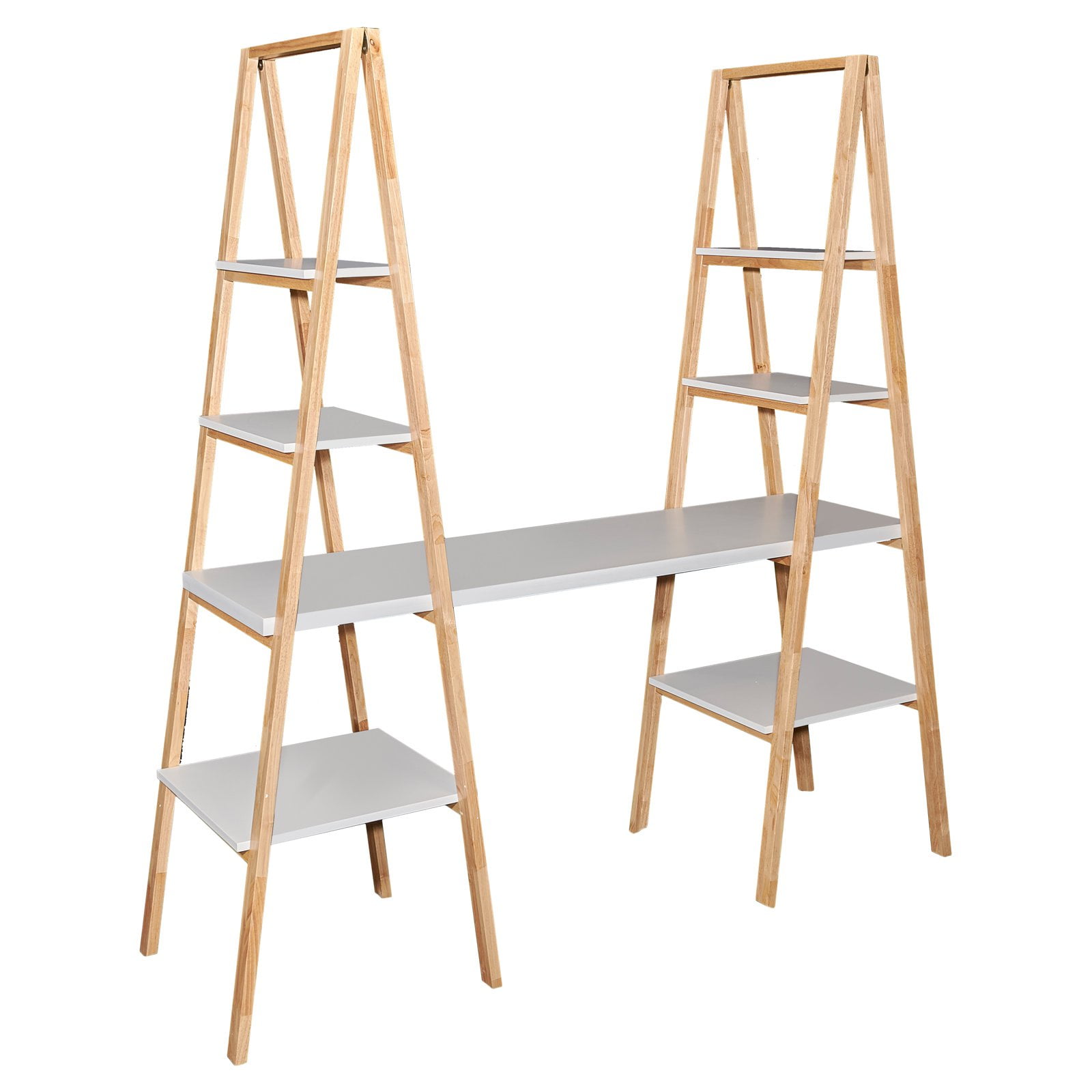 Powell Eli Triangle Bookcase Desk, Multiple Colors