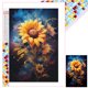thumbnail image 1 of Kit Con Cuentas Cuadradas 5D DIY Del 45x65cm, 1 of 9