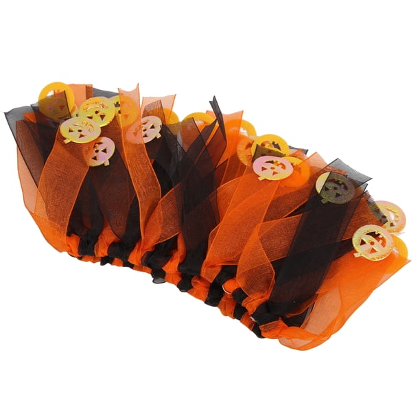 Collar para mascotas de Halloween collar de encaje elástico suave para fiestas navideñas collar decorativo para perros con calabazas para mascotas gatos perros conejos