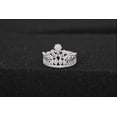 thumbnail image 4 of Womens Copper Crown Ring Set Two Piece National Design Electroplated Alloy With Artificial Gem Accents Packaged Gift, 4 of 5