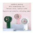 thumbnail image 3 of Mini ventilador de mano, pequeño ventilador de aromaterapia, silencioso, con carga USB, para aromaterapia incorporada, 3 of 5