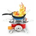 thumbnail image 4 of Hyasfey Outdoor Camping Stove with Carrying Bag 2800W Portable Foldable Hiking Picnic Camp Stove Electronic Ignition Cooking Burner Square Round Gas Stove, 4 of 7