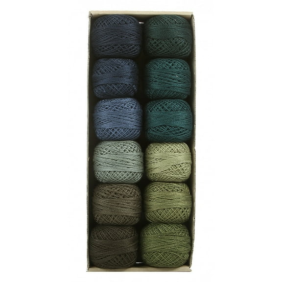 Valdani Pearl Cotton Ball Size 12 109yd As Time Goes By Set 3