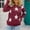 Wine, variant on Women's Pullover Sweater Women Long Sleeve Sweater Casual Elegant Round Neck Star Pattern Plus Size Knit Sweater Top, Women's Pullover Sweater M