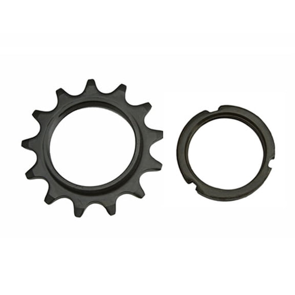 13T Track Fix Cog 1/8 Black. Bike cog, bicycle cog for track bike, fixies, fixed gear bikes