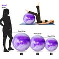 thumbnail image 2 of Yoga Ball Thick & Anti Burst Fitness Ball Exercise Ball, 2 of 8