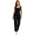 thumbnail image 5 of DARING DIVA Women's Wide Straps Square Neck Camisole Slimming Undershirt 3XL Black, 5 of 5