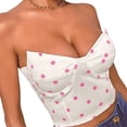 thumbnail image 1 of Pompotops Femmes Mode Casual Solide Couleur Backless Slim Sexy Bretelles Sans Manches, 1 of 8