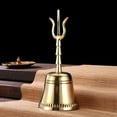 thumbnail image 4 of Campana de meditación CUTICAT budista tibetano oro, 4 of 8