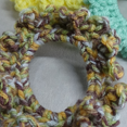 thumbnail image 2 of Nylo & Co. Crochet Scrunchies in Cool Breeze - Set of 3, 2 of 5