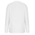 thumbnail image 5 of Vedolay Basic Sweatshirt for Women 2023 Plus Oversized V-Neck Long Sleeve Pocket Sweatshirts White,S, 5 of 5