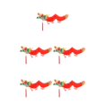 thumbnail image 1 of Bearachild Dragon Garland New Year Decor Plastic Supplies Long Red Decorations Weather Flag Festival Party Spring Unforgettable Ceiling como se muestra 5Conjunto, 1 of 6