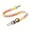 Yellow, variant on Dog Car Seat Belt Adjustable Elastic Nylon Safety Harness with Shock Absorbing Bungee for Travel