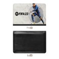 thumbnail image 3 of FIFA Porta Pasaporte y Cartera de Viaje Premium de Cuero PU, Funda de Pasaporte Bloqueo RFID con Ranuras para Tarjetas de Crédito, Estuche para Libro de Pasaporte para Familia 10cm × 15cm, 3 of 6