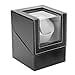 thumbnail image 3 of Automatic Rotating Watch Display Box, Quiet Electric Motor Single PU Watch Winder Holder, Classic Watch Winder Table Storage Case, 3 of 4