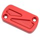 thumbnail image 2 of Tapa de Depósito de Líquido de Frenos, Cubierta de Depósito de Líquido de Frenos Delantero y Trasero de Aleación de Aluminio CNC para Motocicleta CR250R CB150R (Rojo), 2 of 5