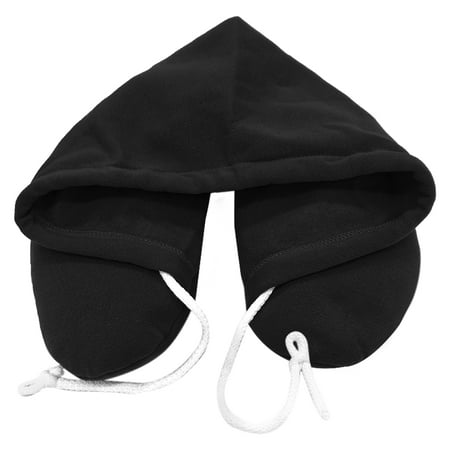 Portable Neck Pillow With Hoodie Hood U Shape Neck Pillow With Hat