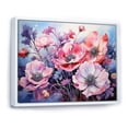 thumbnail image 2 of Designart "pasture Anemone Enchantment I" Floral Floater Framed Canvas Art Print, 2 of 7
