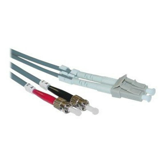 Cable Wholesale Fiber Optic Cable, LC / ST, Multimode, Duplex, 50/125, 1 meter (3.3 foot)