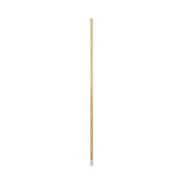 Lie-Flat Screw-In Mop Handle, Lacquered Wood, 1.13 Lie-Flat Screw-In Mop Handle, Lacquered Wood, 1.13