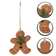 thumbnail image 4 of Gymnture christmas Small Resin Christmas Gingerbread Men Tree Ornaments Xmas Decoration Gifts, 4 of 11