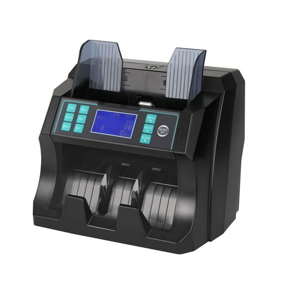 Money Counter Machine With LCD Display Cash Counting Machine EURO Value Counter Money Detector GBP Mixed Value Counter Cash Counting Machine ,Accurate and Fast