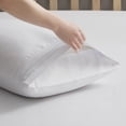 thumbnail image 3 of Nestl King Pillow Cases, 1800 Series Luxury Soft Microfiber King Size Pillow Cases Set of 2 (20"x40"), Breathable & Easy Care Pillow Covers, White, 3 of 12
