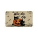 thumbnail image 1 of Puntoco Felpudo de Halloween con forma de calabaza que absorbe el agua y la suciedad, felpudo decorativo aterrador, 1 of 2
