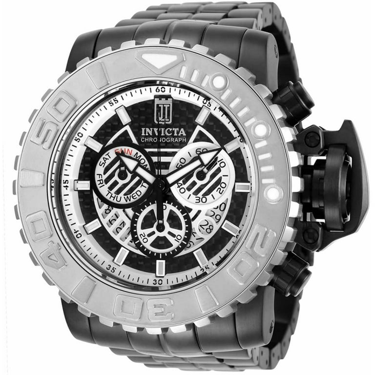 Invicta 33995 Men's Jason Taylor Chrono Black Steel Bracelet Watch