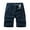 Dark Blue, variant on Vedolay Mens Shorts Casual Mens Shorts Casual Drawstring Zipper Pockets Elastic Waist Big and Tall Beach Shorts,Black L