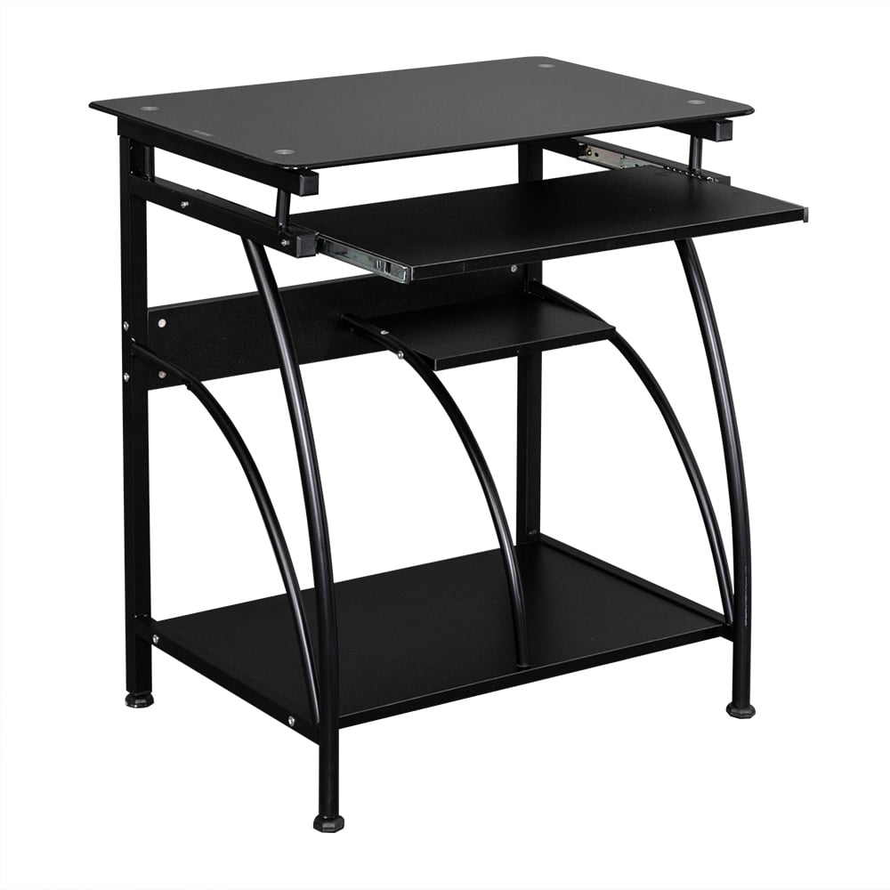 Stanton Computer Desk with Pullout Keyboard Tray - Walmart.com ...