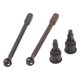 thumbnail image 5 of Eje De Transmisión Del Eje Delantero, 6 Piezas Eje De Transmisión RC Alta Precisión Negro Acero Resistente Profesional Fuerte Potencia Para Axial UTB18 Capra RC Car, 5 of 7