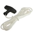 thumbnail image 1 of Allume Lawn Mower Pull Starter Handle Rope Recoil with Cord Line for Petrol Starter Mower Engine Universal White, 1 of 8