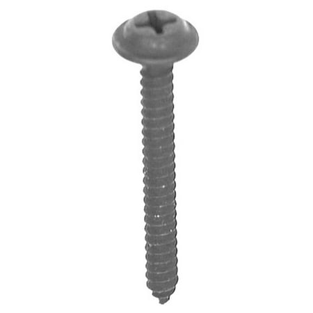 

Clipsandfasteners Inc 50 #8 X 2 Phillips Flat Top Washer Head Screws Black E-Coat