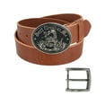 thumbnail image 2 of CTM  Bridle Belt with Don't Tread on Me Buckle (2 Buckle Set) (Men), 2 of 6