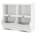 thumbnail image 3 of Gymax Kids Bookshelf Bookcase Baby Toy Organizer Shelf Children Storage Unit White, 3 of 10