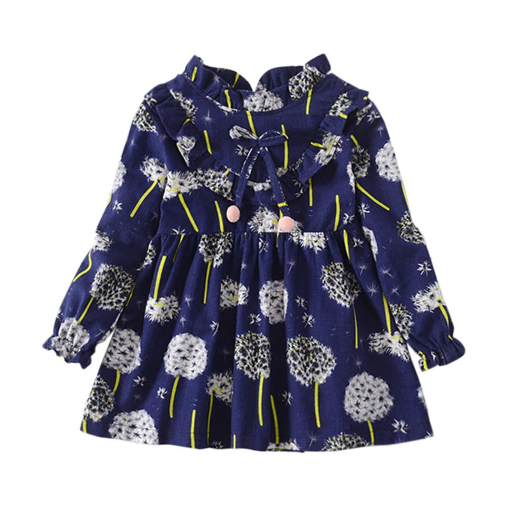 5t blue dress