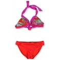 thumbnail image 2 of Becca Womens Paisley Brief 2 Piece Bikini, Red, Medium, 2 of 2