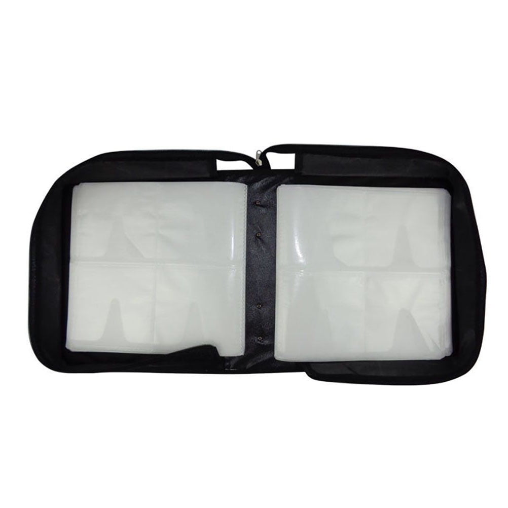 FELTECHELECTR 1Set CD DVD Case Black Color Rectangular Shape For Media Organization And Storage Portable
