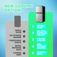 thumbnail image 7 of TACOOL 4.0 Cu.ft Small Refrigerator Mini Fridge for Bedroom Drink Holder Large Capacity Suit for Home, Apartment, Office Silver, 7 of 7