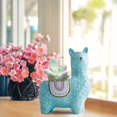 thumbnail image 1 of Adorable Cartoon Animal Ceramic Planter Pot For Desktop With Cute Design Ideal For Mini Cactus And Succulent, 1 of 3