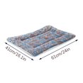 thumbnail image 4 of JoyMoreToys Soft Dog Cat Bed Mat with Cute Prints, 16.1x24 Inch Reversible Dog Crate Pad, Cozy Washable Pet Bed Mat, 4 of 5