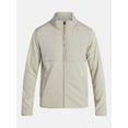 thumbnail image 6 of Athletic Works Men's and Big Men's Full Zip Mock Neck Hybrid Jacket, Size S-3XL, 6 of 6