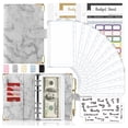 thumbnail image 1 of Cheers A6 6-Ring Budget Binder, Marble, 1 Count, 1 of 2
