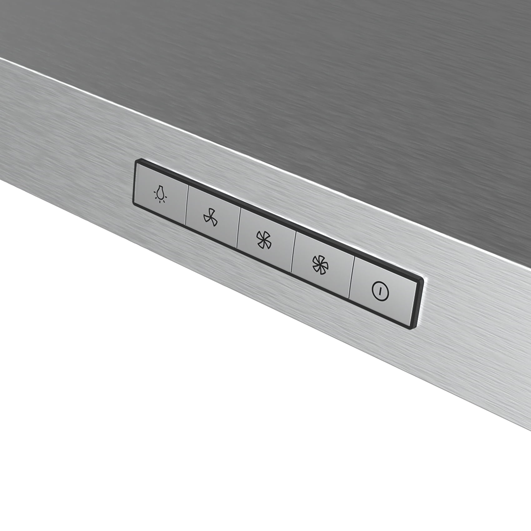 Midea 30-inch Ducted Pyramid Range Hood: 450 CFM, Stainless Steel, 3-Speed Fan, Wall Mount, MVP30W6AST, New