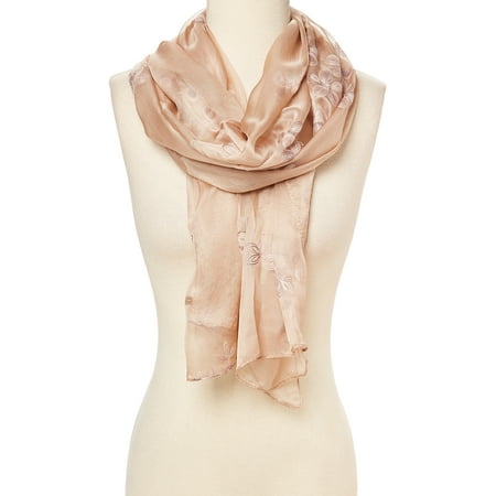 Navy Blue Womens Scarfs Silk and Viscose Fashion Scarves for...